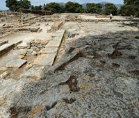 Le palais de Phaistos en Crète. L'aile orientale. Cliquer pour agrandir l'image dans Adobe Stock (nouvel onglet).