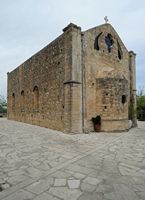 Le canton de Réthymnon en Crète. L'église de l'ancien monastère de Chalevi. Cliquer pour agrandir l'image dans Adobe Stock (nouvel onglet).