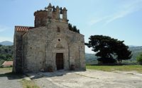 La ville de Spili en Crète. L'église Notre-Dame à Lampini. Cliquer pour agrandir l'image dans Adobe Stock (nouvel onglet).