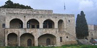 Auberge de la langue d'Auvergne à Rhodes. Cliquer pour agrandir l'image.