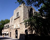 Église Notre-Dame-du-Château à Rhodes. Cliquer pour agrandir l'image.