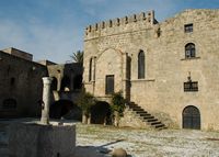 Hospice des Chevaliers à Rhodes. Cliquer pour agrandir l'image.