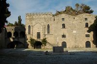 Hospice des Chevaliers à Rhodes. Cliquer pour agrandir l'image.