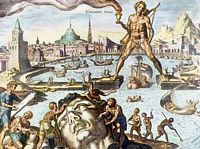 Le Colosse de Rhodes. Cliquer pour agrandir l'image.