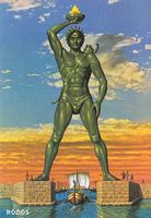Le Colosse de Rhodes. Cliquer pour agrandir l'image.