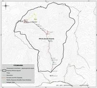 Les Montagnes Blanches en Crète. Les sources du Parc national. Cliquer pour agrandir l'image.