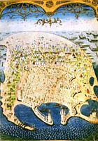 Carte de Rhodes. Cliquer pour agrandir l'image.