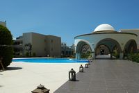 L'hôtel Ixian Grand à Rhodes. Cliquer pour agrandir l'image.