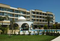 L'hôtel Ixian Grand à Rhodes. Cliquer pour agrandir l'image.