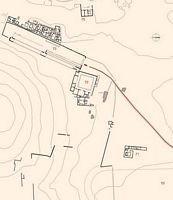 Le Quartier du Stade à Délos en Grèce. Plan du Quartier. Cliquer pour agrandir l'image.