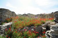 Le Quartier du Théâtre de Délos en Grèce. Maison. Cliquer pour agrandir l'image.