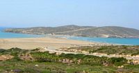 L'île de Prassonissi à Rhodes. Cliquer pour agrandir l'image.