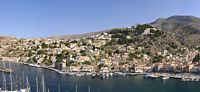 L’île de Symi en mer Égée. Cliquer pour agrandir l'image.