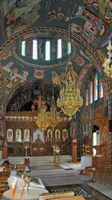 L'église du monastère Saint-Nectaire à Rhodes. Cliquer pour agrandir l'image.