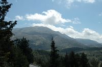Panorama depuis le monastère Saint-Nicolas à Rhodes. Cliquer pour agrandir l'image.