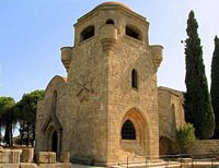 Monastère de Filérimos à Rhodes. Cliquer pour agrandir l'image.