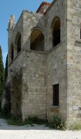Monastère de Filérimos à Rhodes. Cliquer pour agrandir l'image.