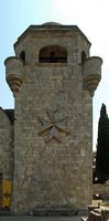 Clocher du monastère de Filérimos à Rhodes. Cliquer pour agrandir l'image.