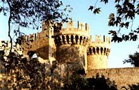 La Porte d'Amboise des fortifications de Rhodes. Cliquer pour agrandir l'image.