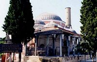 Mosquée de Soliman à Rhodes avant sa restauration. Cliquer pour agrandir l'image.