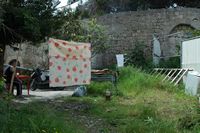 Agneau pascal dans le quartier turc de Rhodes. Cliquer pour agrandir l'image.
