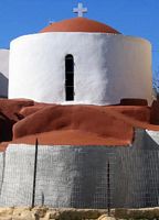 Ville médiévale de Rhodes, église Agios Fanorios. Cliquer pour agrandir l'image.