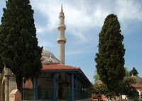 Mosquée de Soliman à Rhodes. Cliquer pour agrandir l'image.