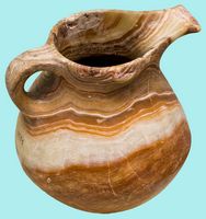 L'île de Crète à l'époque minoenne. Poterie en pierre de l'époque MA-II de Mochlos (auteur ArchaiOptix). Cliquer pour agrandir l'image.