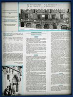 La rue des Chevaliers à Rhodes. Restauration, auberge de France. Cliquer pour agrandir l'image.
