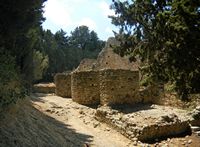 Les ruines des thermes romains de l'Asclépiéion de Kos (auteur Elisa Triolo). Cliquer pour agrandir l'image.