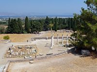 Ruinen des Altars und der Tempel des Asklepios Apollo korinthischen Kos (Autor JD554). Klicken, um das Bild zu vergrößern.
