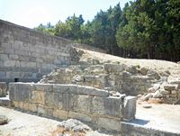 L'abaton de l'Asclépiéion de Kos (auteur Elisa Triolo). Cliquer pour agrandir l'image.