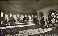 Époque italienne des thermes de Kalithéa à Rhodes. Cliquer pour agrandir l'image.