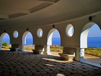 Les thermes de Kalithéa à Rhodes. Cliquer pour agrandir l'image.