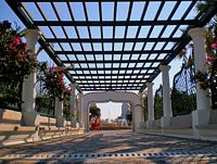 Les thermes de Kalithéa à Rhodes. Cliquer pour agrandir l'image.
