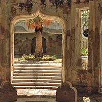 Les thermes de Kalithéa à Rhodes. Cliquer pour agrandir l'image.