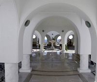 Les thermes de Kalithéa à Rhodes. Cliquer pour agrandir l'image.