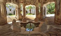 Les thermes de Kalithéa à Rhodes. Cliquer pour agrandir l'image.