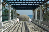 Les thermes de Kalithéa à Rhodes. Cliquer pour agrandir l'image.