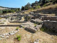 Le site archéologique d'Eleutherne en Crète. Les petits bains romains de Katsivelos (auteur Olaf Tausch). Cliquer pour agrandir l'image.