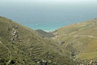 Le village d’Agios Pavlos en Crète. La plage Ammoudi de Drimiskos et les gorges des Hirondelles. Cliquer pour agrandir l'image.