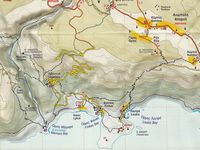Le village d’Anopoli en Crète. Carte de la région d'Anopoli. Cliquer pour agrandir l'image.