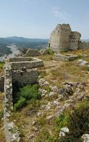 Forteresse d'Asclépios à Rhodes. Cliquer pour agrandir l'image.
