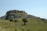 Château de Féraklos à Rhodes. Cliquer pour agrandir l'image.