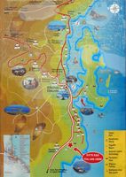Le village d’Élounda en Crète. Plan. Cliquer pour agrandir l'image.