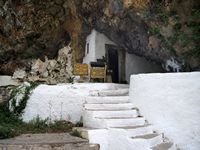 Le village d’Épiskopi en Crète. La chapelle d'Agia Dynami à Argyroupoli (auteur Olaf Tausch). Cliquer pour agrandir l'image.
