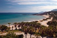 La plage de Paradise Beach sur le golfe de Kéfalos sur l'île de Kos (auteur Michal Osmenda). Cliquer pour agrandir l'image.