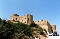 Château de Kastelos à Rhodes. Cliquer pour agrandir l'image.