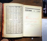 Le village de Myrtia en Crète. Agenda au musée Nikos Kazantzakis. Cliquer pour agrandir l'image.