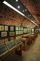 Le village de Palékastro en Crète. Musée du monastère de Moni Toplou. Cliquer pour agrandir l'image.